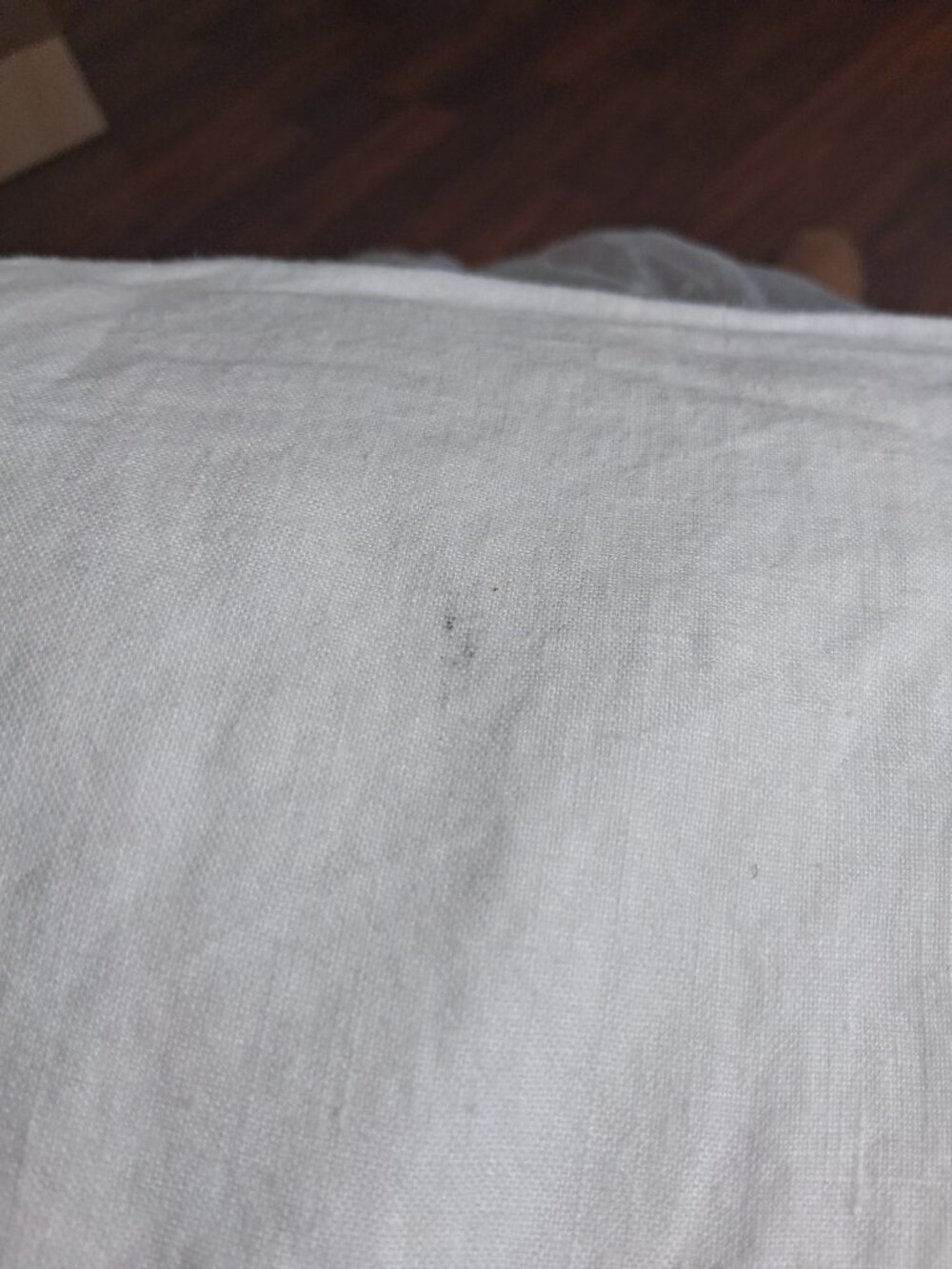 Pottery Barn White Full/Queen Belgian Flax Linen Duvet Cover - Picture 8 of 8